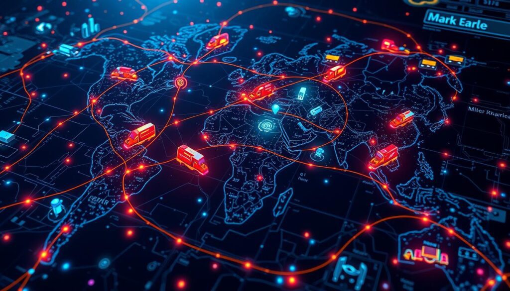 AI-powered transportation routing